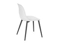Vertchez aluminum chair with resin seat, set of 2