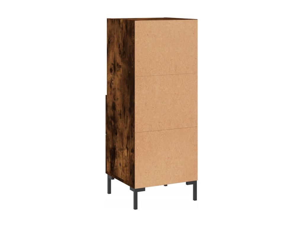 Smoked oak sideboard 34.5x34x90 cm Engineered wood