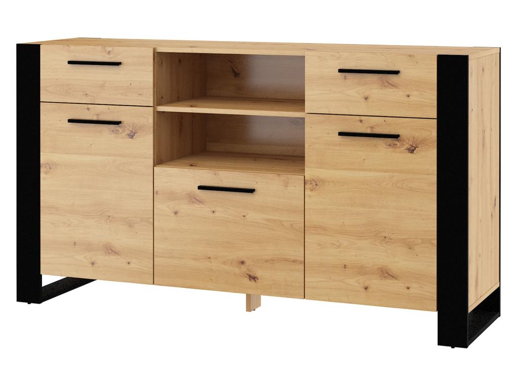 Meublita chest of drawers 155x45x87 Beige