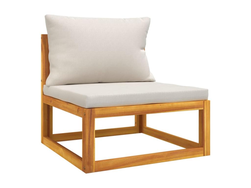 Brown wooden garden furniture set, 68x70.5x65 cm, 02 0015586