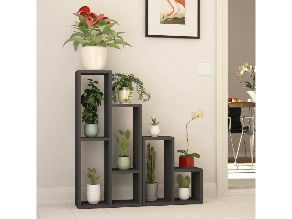 Vertchez Bookshelf, Desk Shelf, Mobile Book Holder, 42x20 h89 cm, Anthracite