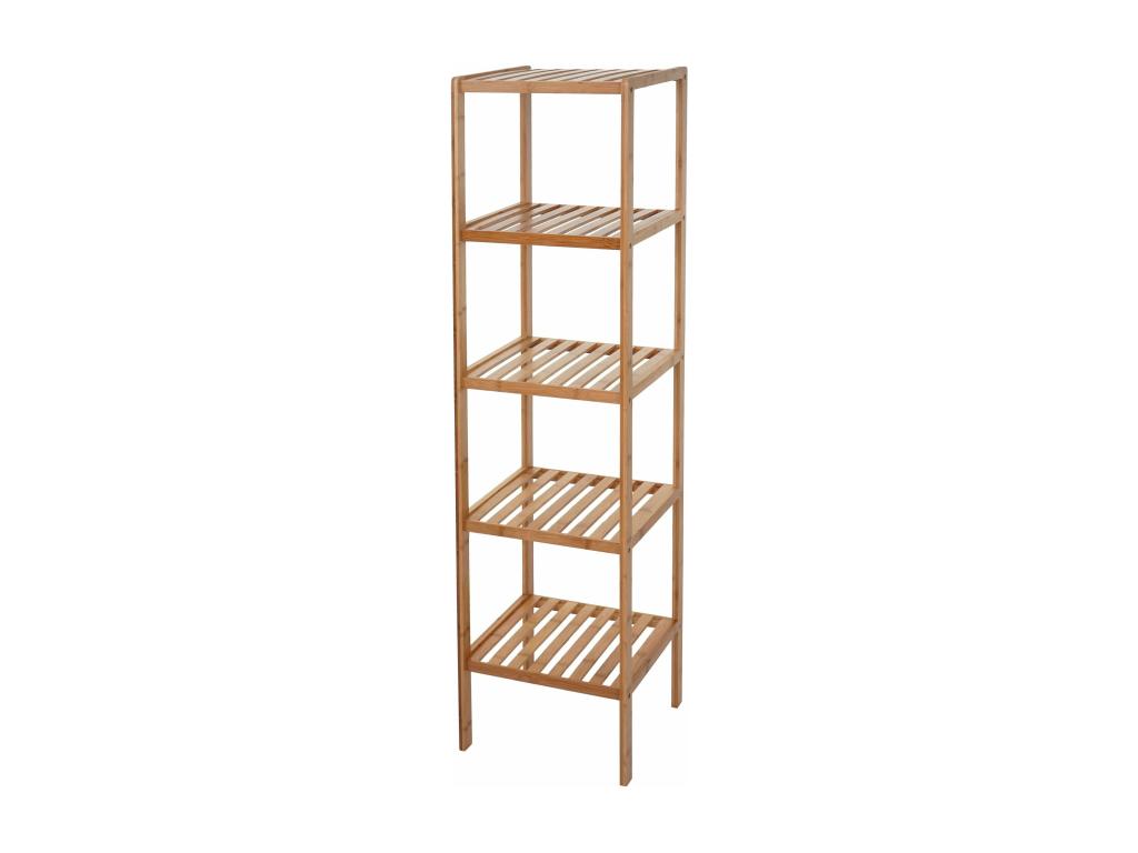 Vertchez brown bathroom storage shelf 36x34x140 cm sdb04025