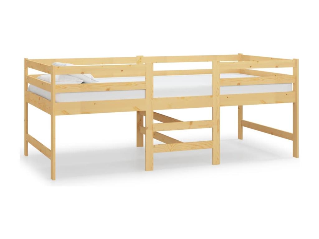 Bed frame 90x200 Solid pine wood