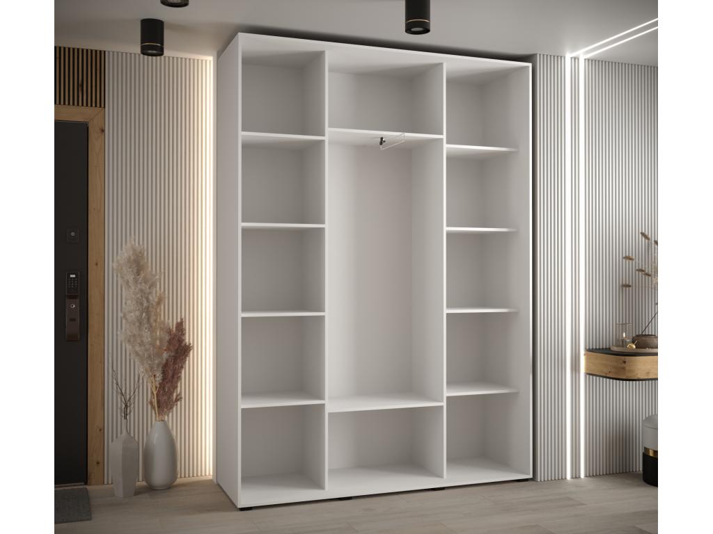 Vertchez 13 Sliding Door Wardrobe 235.2/160/45 3 Doors