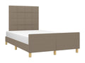 Bed frame with headboard, Vertchez, 120x200 cm, fabric