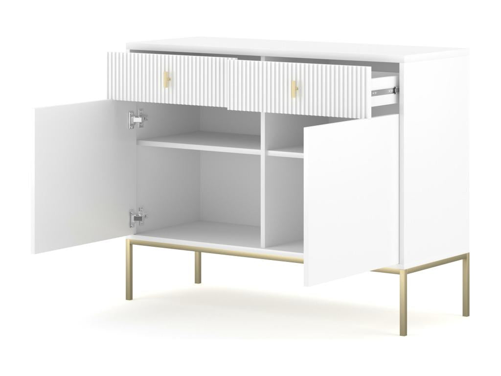 Meublita SB104 2D2D Buffet 104x39x83 White