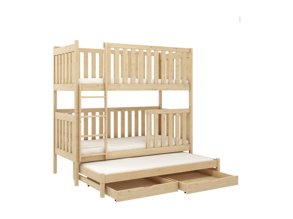 Vertchez BB001 Bunk Beds 80x160 cm Beige