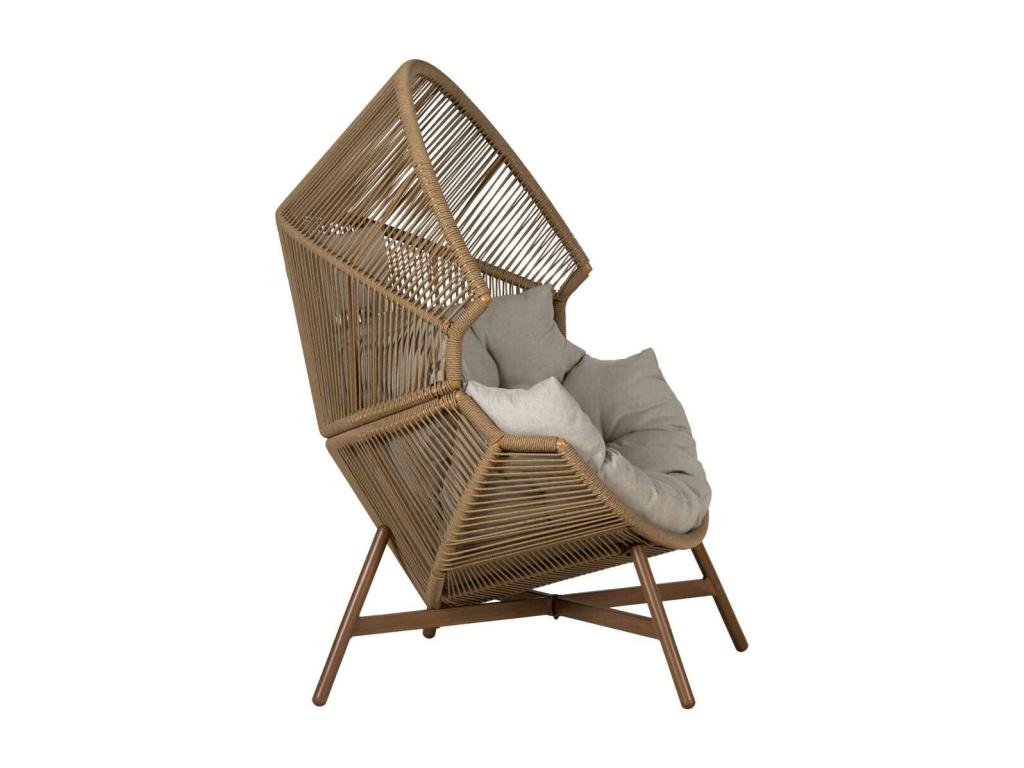 Vertchez natural chaise longue.