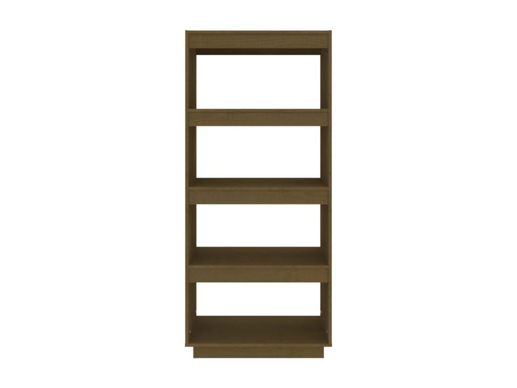 Bookshelf/Room Divider Honey Brown 60x35x135 cm Pine