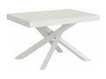 Extendable table 90x130/390 cm Volantis White Ash white frame