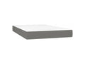Bed base in Vertchez with bed and mattress and LED light, dark grey, 120x200