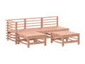 Meublita 5-piece solid wood garden furniture set
