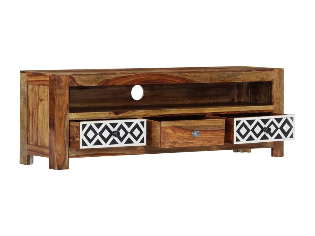 TV stand 120x30x40 cm Solid Sheesham wood