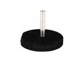 Meublita black parasol base.