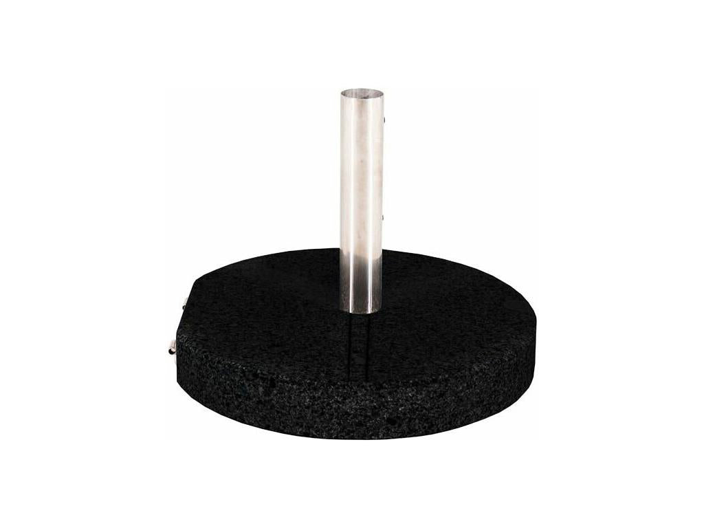 Meublita black parasol base.