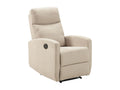 Meublita - Meublita Electric Armchair Ivory Fabric