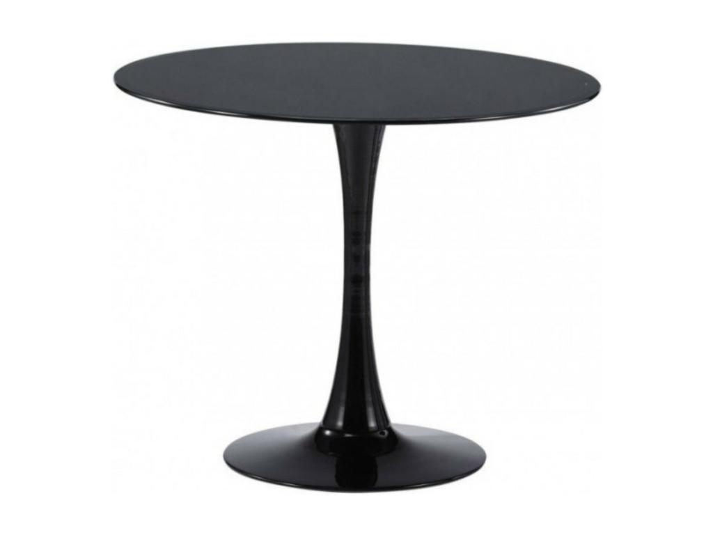 Modern round table by Vertchez - White - Diameter 80 cm