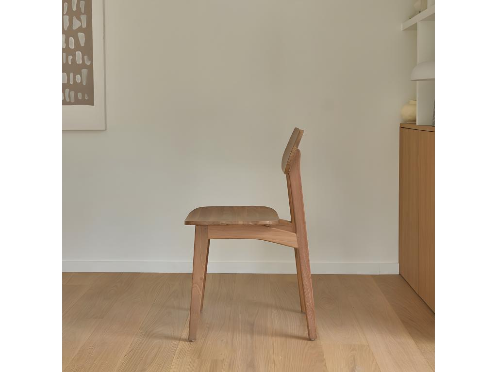 Solid teak chair