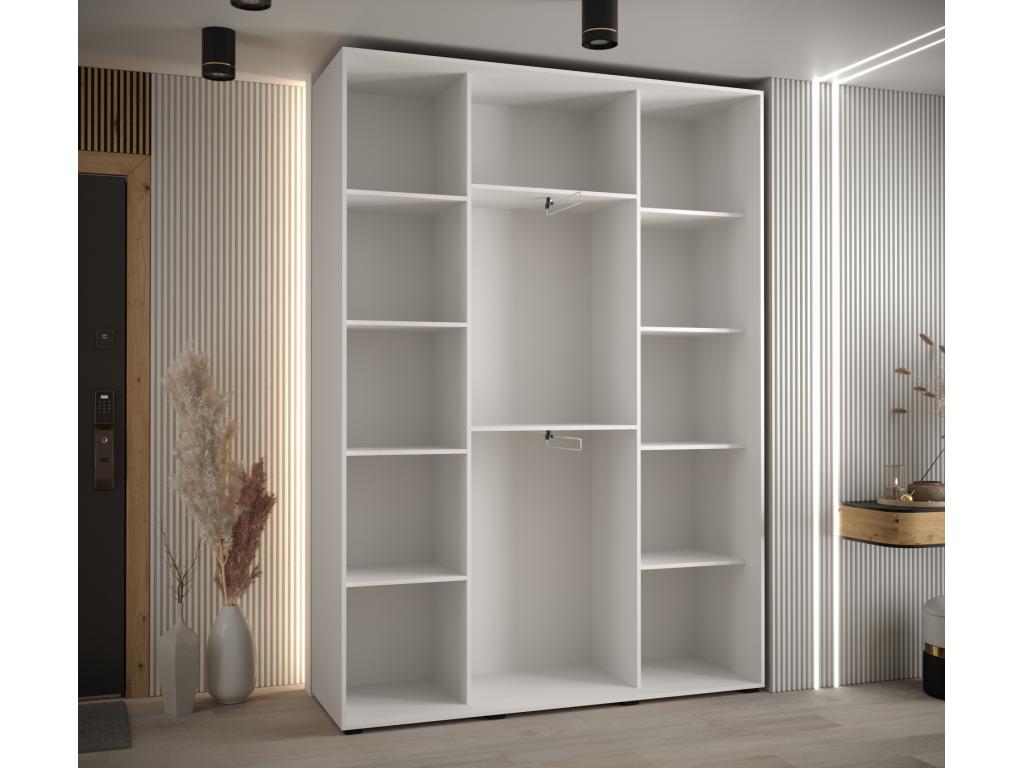 Vertchez 13 Sliding Door Wardrobe 235.2/160/45 3 Doors