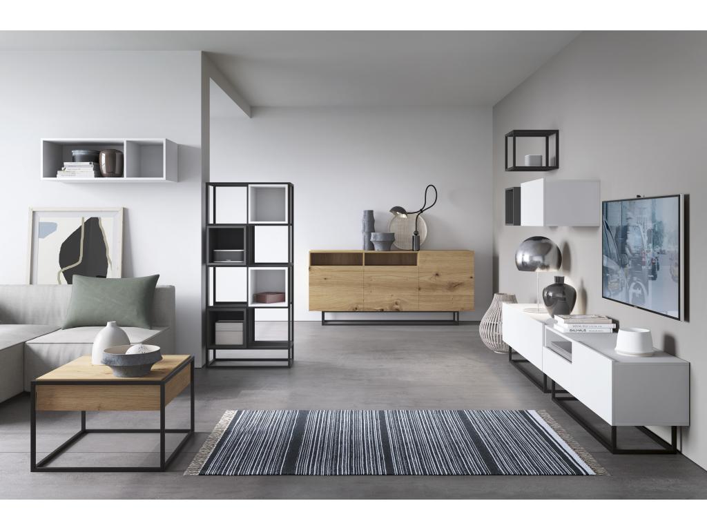 Meublita EK120 chest of drawers 120x37x82 Gray