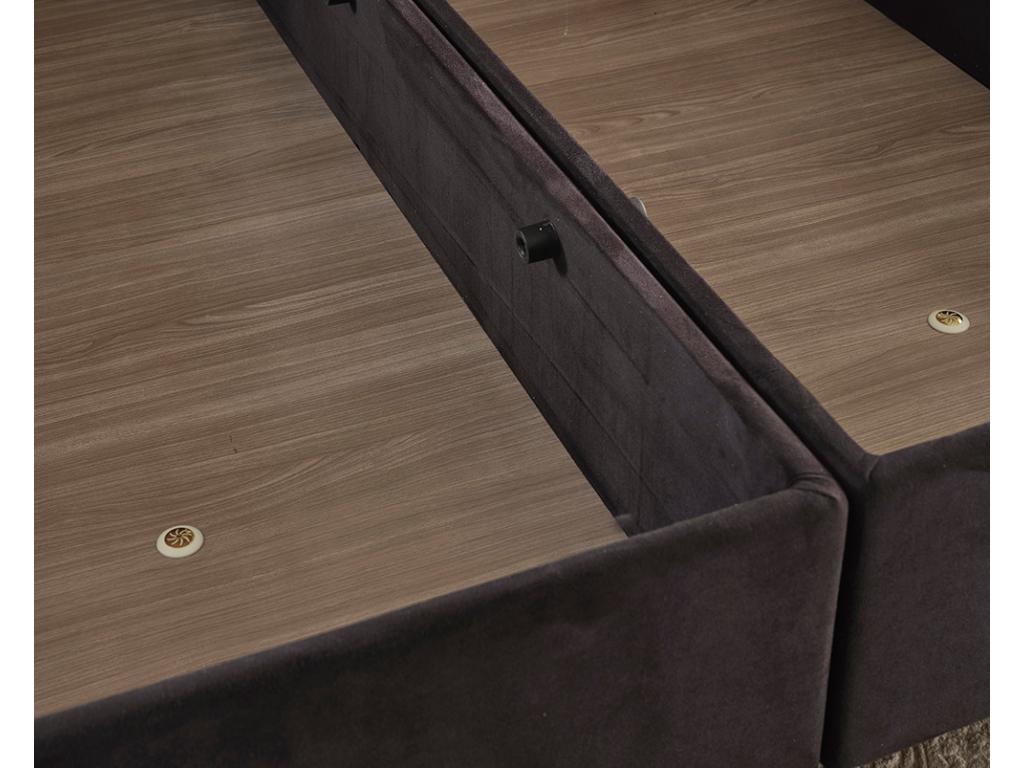 Vertchez bed frame with storage - 6 sizes - Sleeping area 120x200 cm