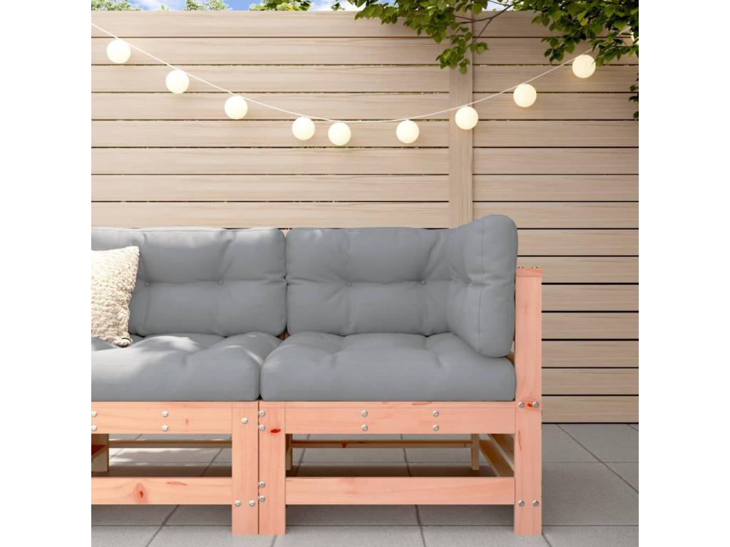 Vertchez Solid Wood Garden Corner Sofa