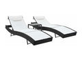 Set of 2 black resin sun loungers 213x70x40 cm 02 0012146