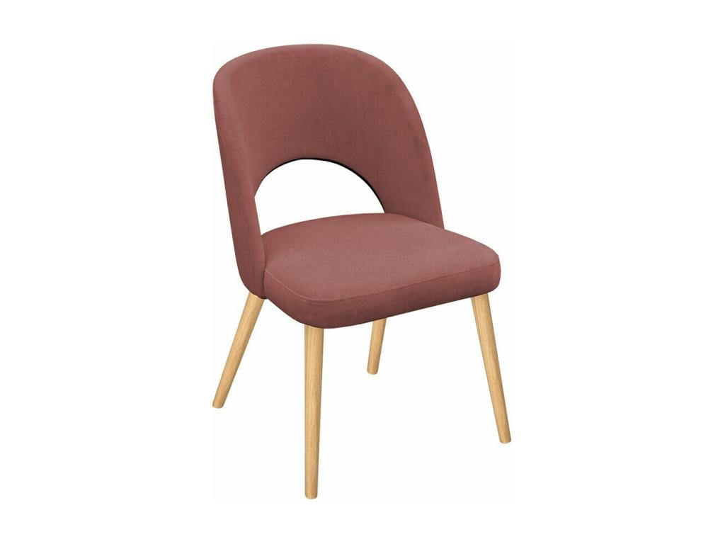 Vertchez Chair 197 Beech 81x50x44cm Upholstered in wood - Polywood