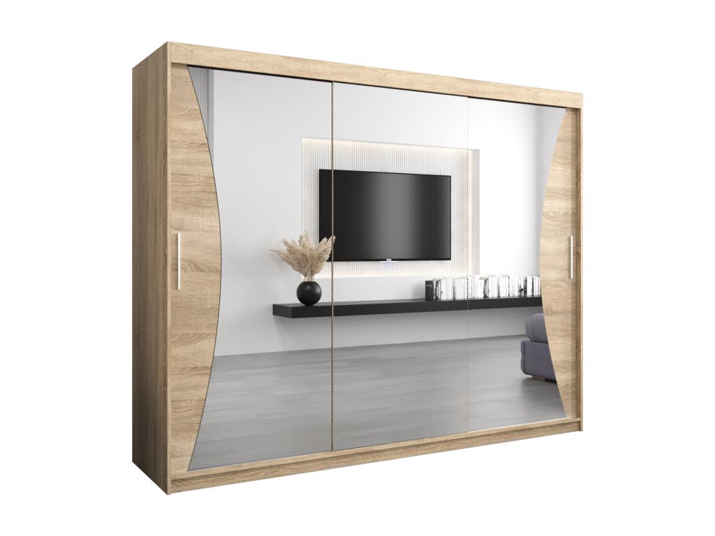 Vertchez Sliding Door Wardrobe 200/250/62 3 Doors