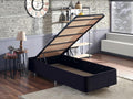 Vertchez bed frame with storage - 6 sizes - Sleeping area 120x200 cm