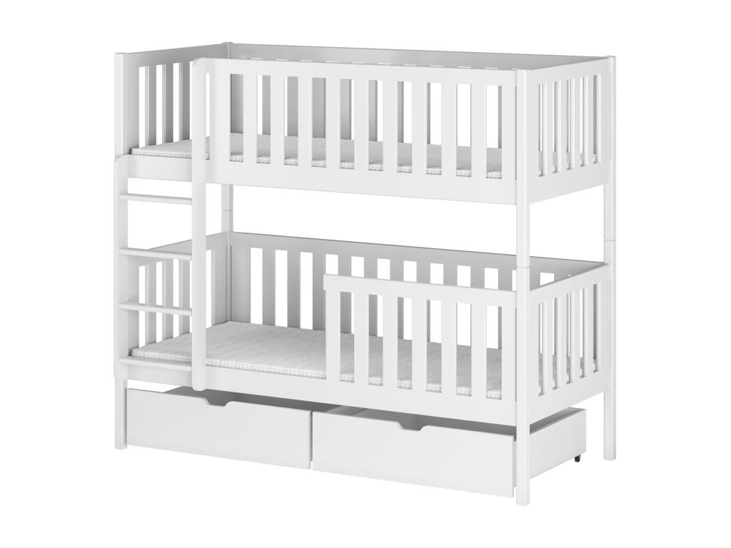 Meublita BB001 Bunk Beds 80x160 cm White