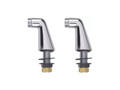 Vertchez 800 Cosmopolitan thermostatic bath mixer, 1/2" luxury chrome-plated risers