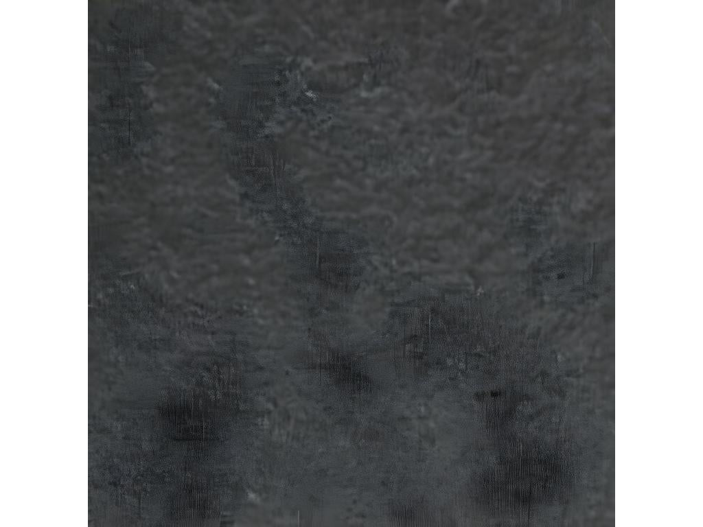 Extra-flat 70x90 cm PURE shower tray in black slate-effect resin with black drain cover