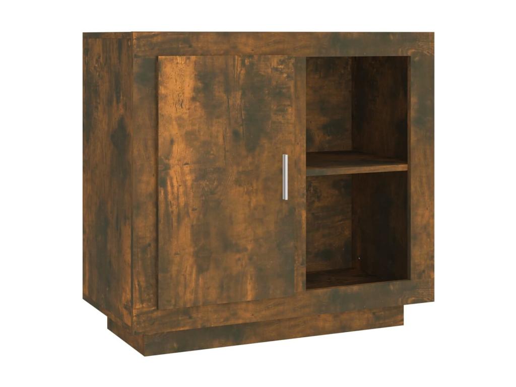 Smoked oak sideboard 80x40x75 cm