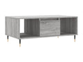 Vertchez coffee table, grey, 90x50x36.5 cm, engineered wood
