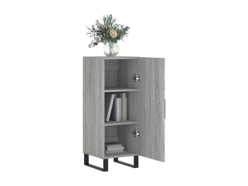 Meublita grey sideboard 34.5x34x90 cm Engineered wood