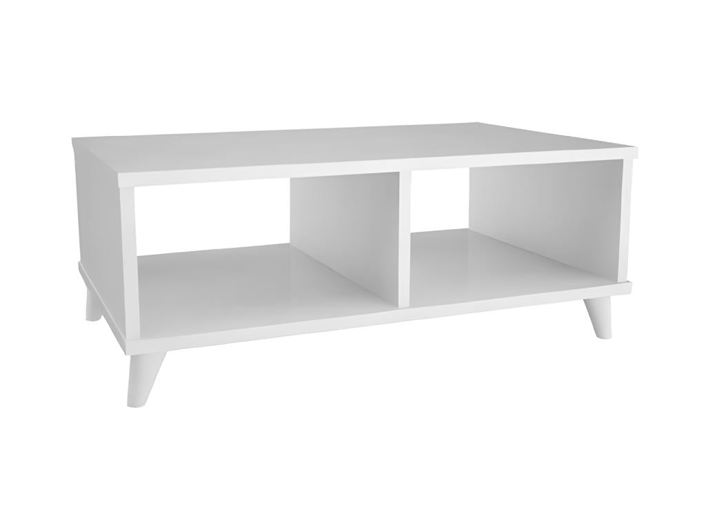 Victoria Coffee Table - White - 80x50x35 cm - Vertchez