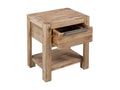 Bedside tables with drawers, 2 pcs, 40x30x48 cm, Vertchez wood