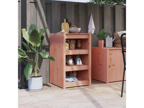 Outdoor kitchen cabinet 55x55x92 solid wood Meublita