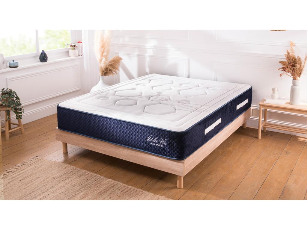 Meublita Pocket Spring Mattress with Firm Memory Foam Comfort Layer - 28cm - 90x190 cm