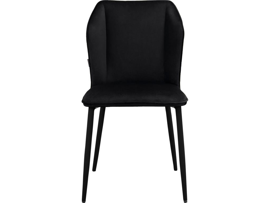 Dining Chairs 2 Pack Black