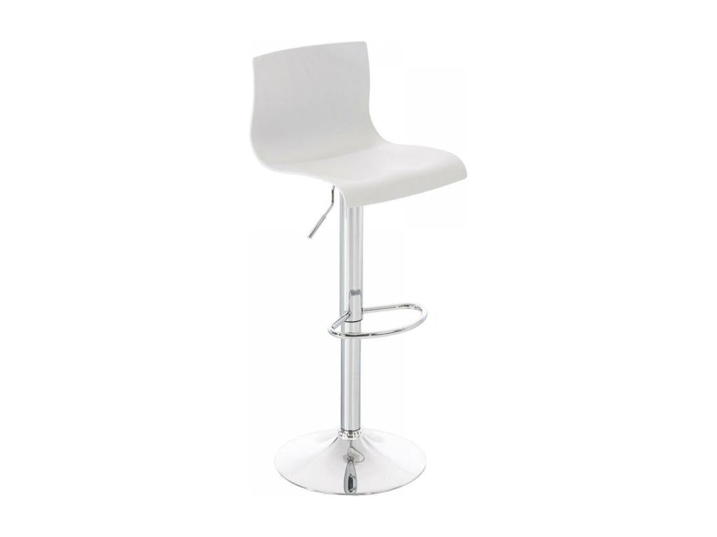 Bar stool - Plastic - White - Vertchez