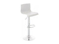 Bar stool - Plastic - White - Vertchez