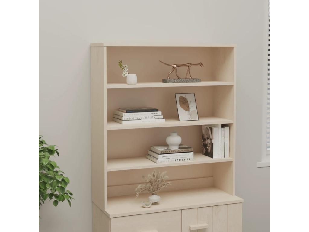 Meublita Honey Brown Buffet Top 90x30x100 cm Pine Wood