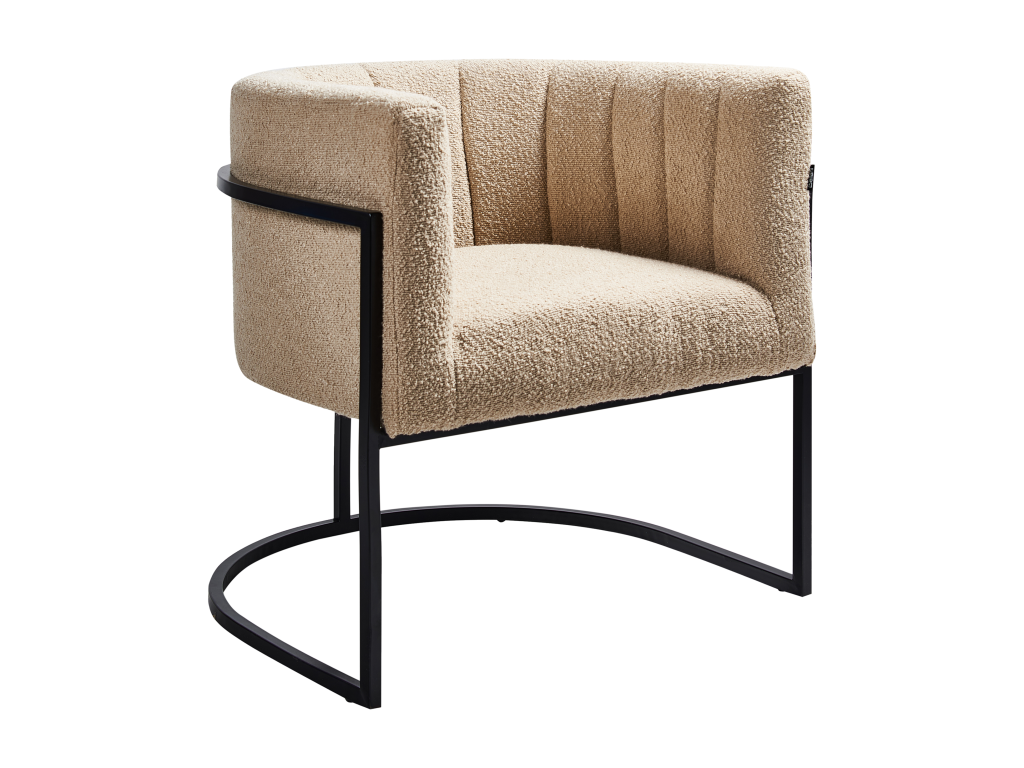 Green Armchair II Beige Loop