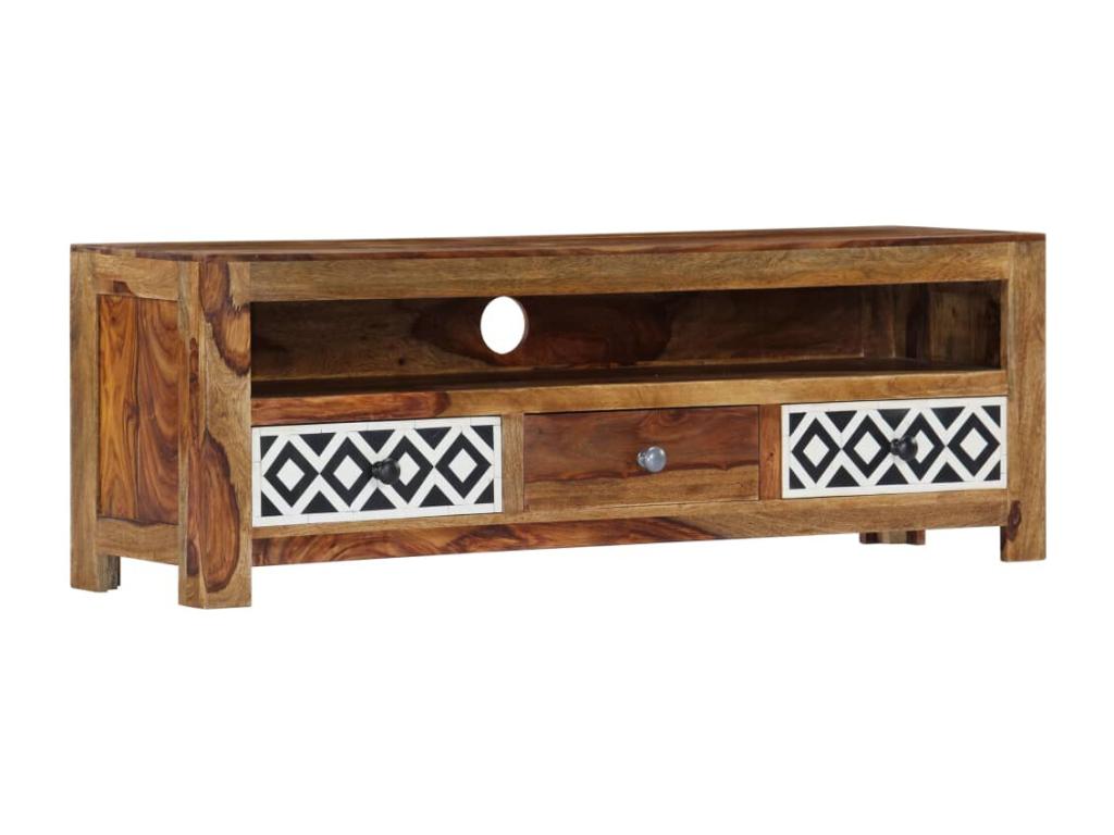 TV stand 120x30x40 cm Solid Sheesham wood