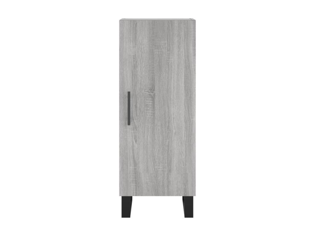 Meublita grey sideboard 34.5x34x90 cm Engineered wood