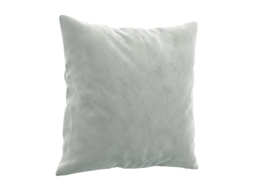 3-piece sofa set with light grey velvet cushions