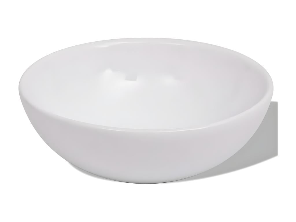 4-piece bathroom vanity unit with sink and faucet, beige