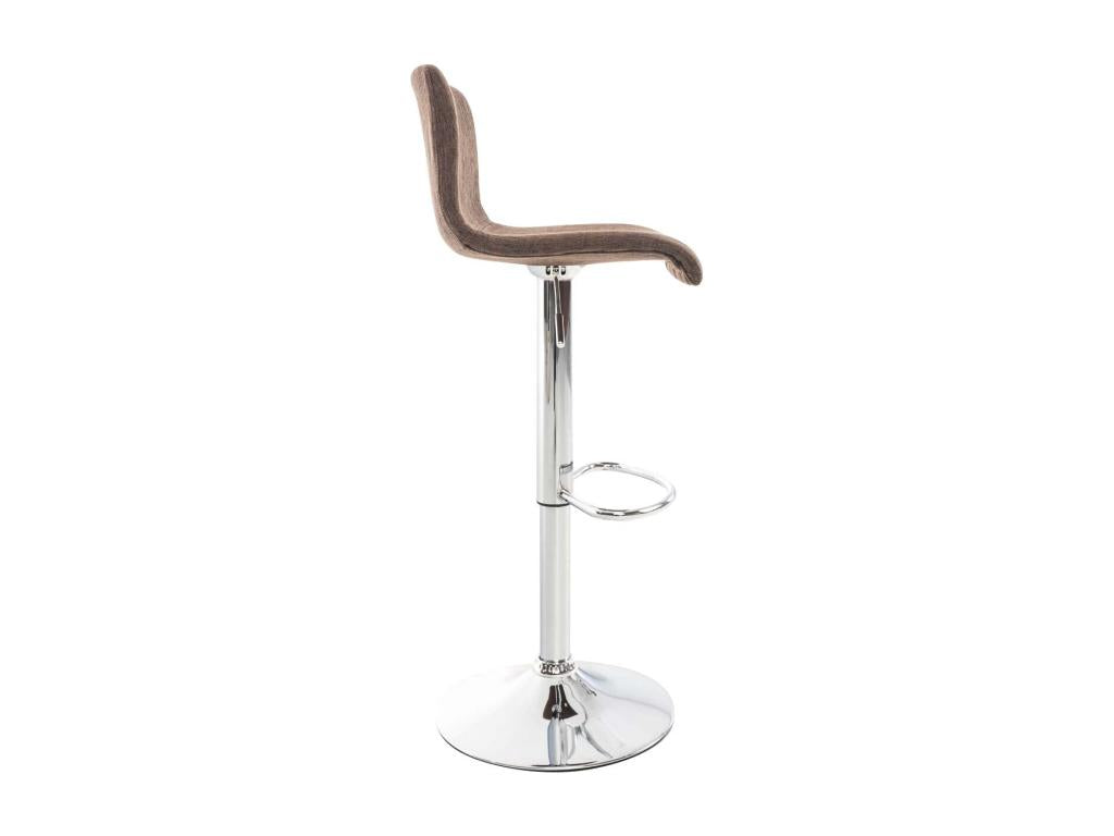Bar stool with brown metal base, 39x36x84 cm, 10 0004965